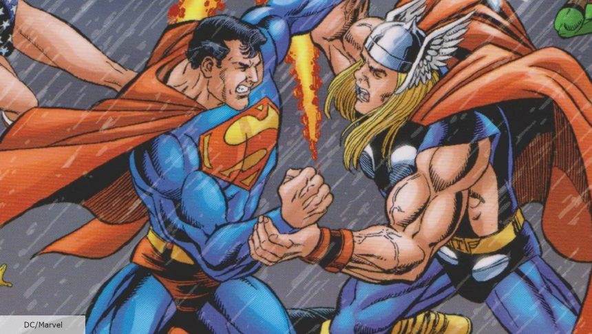  marvel superman versus thor